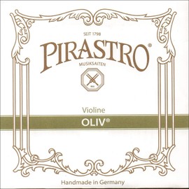Pirastro Oliv 4/4 Violin D String - 16 3/4 Gauge(stiff) - Gold-Aluminum/Gut - Gut Knot End