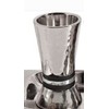 Liquor Cup Set of 6 Hammered Nickel Cone Shaped Designed