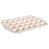 Tasty Clean Ceramic 24-Cup Mini Muffin Pan, Durable Aluminized Steel