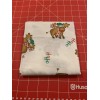 Christmas Reindeer With Hats fabric White With HoHo