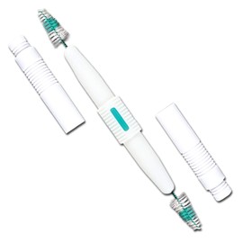 Staino Twins Interdental Brush Dual-Ended Travel Brush, Jumbos, Large Tapered Brush, 36 2-Brush Units - Total 72 Brushes