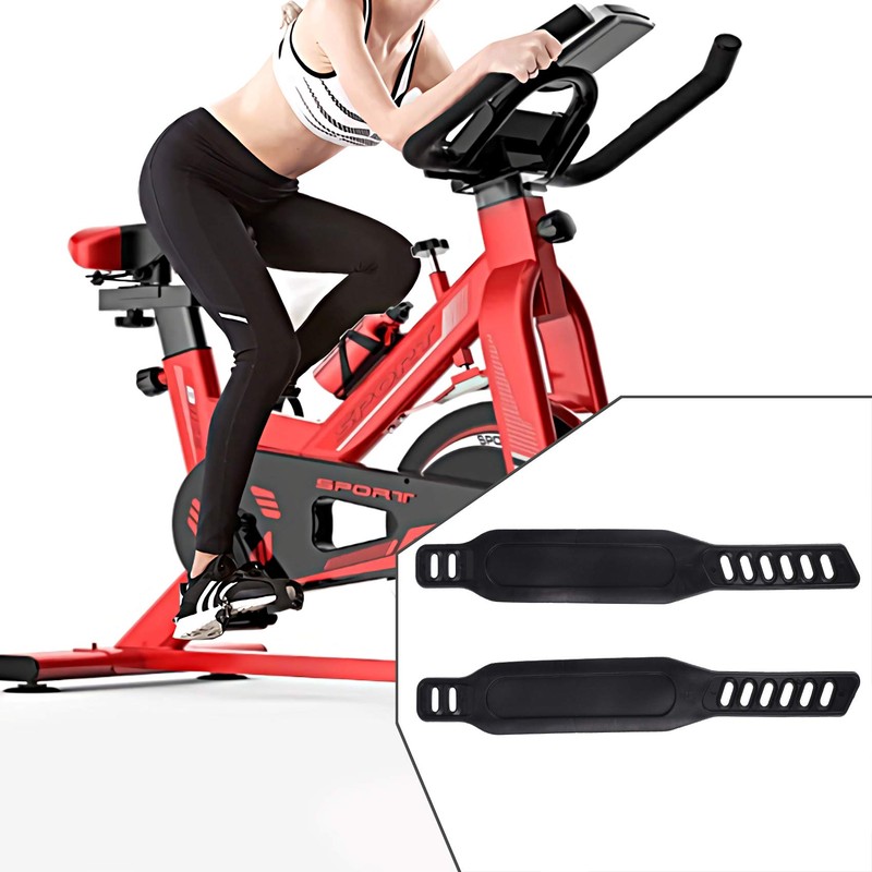 Exercise Bike Pedal Straps Universal Long Pedal Strap Widened Straps