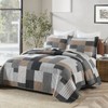 Y-PLWOMEN Quilt King Size - 3 Piece Cotton Quilts Lightweight