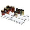 Deco Brothers Spice Rack 3 Tier Expandable Shelf Organizer, Chrome