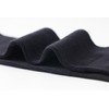 Yomandamor Men's Black Calf Socks, Set of 4, Lightweight, Breathable,