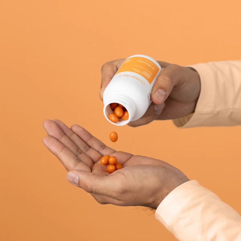 Omega Gen V Fórmula 5-en-1 | Omega-3 Con Epa &