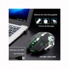 E T EASYTAO Gaming Mouse Inalámbrico Recargable Ratón Óptico 6