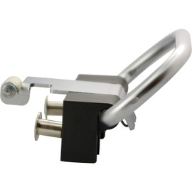 PEKA Oeko Complet/Oeko Universal Pedal Bin for Opening the Waste Bin, Matt Chrome-Plated Steel