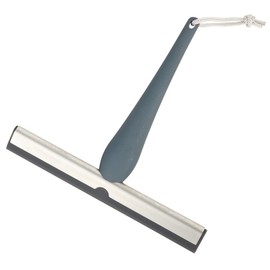 Duschabzieher ISI aus Edelstahl, ergonomischer Griff Soft-Touch mehrere Farben (grau)