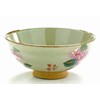 Kutani Ware [Rice Bowl] Small Gaku Hydrangea Pottery "Back Picture"