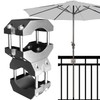 KD-TECH Stable Parasol Holder – Parasol Stand for Balcony and