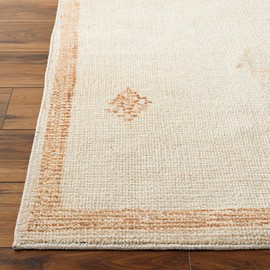 Livabliss x Becki Owens Solana Medallion Area Rug , 3'11" x 5'7", Peach