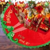 Elf Christmas Tree Skirt, 125 cm / 48 inches, Large