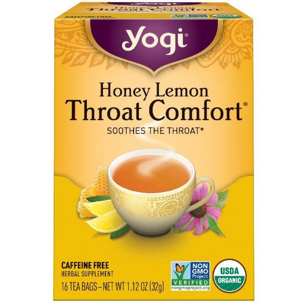 Honey Lemon Throat Comfort, Garganta Miel Limon, 16 sobres - Default Title