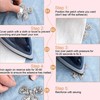 18pcs Bow Knot Rhinestones Patches Silver Black Green Exquisite Iron