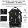 NEW TILAMI 18 Inch Expandable Rolling Backpack with 6-Wheel Stair