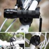 BESPORTBLE 2Pcs Universal Bike Flashlight Clamp 360 Degree Adjustable Cycling