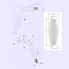 Gooyoou 5" Stainless Spring Handle with 1/2" Steel Rod for