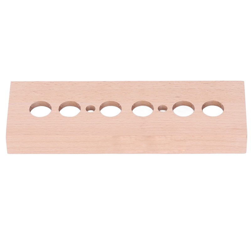 DIY Glow Tube Clock Kit 4 Lamps Beech Wood Enclosure