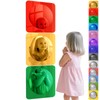 Geiserailie 3 Pcs Sensory Wall Bubble Mirrors, 10 x 10