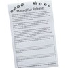 Matted Fur Release Forms for Dog Grooming Salons (Pad of