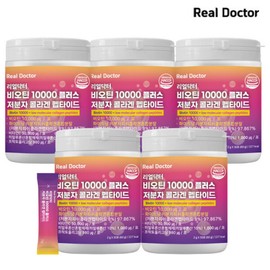 Real Doctor Biotin 10000 Plus Low Molecular Collagen Peptide 2g x 30 sachets (60g) 5 units / 리얼닥터 비오틴 10000 플러스 저분자 콜라겐 펩타이드 2g x 30포 (60g) 5개