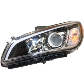 TdiriNar Headlight Headlamp For 2015 2016 2017 Hyundai Sonata,Headlight Assembly Driver(Left) Side Pair,Front Light Perfect Match For Original Car