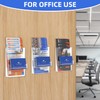 10 Pack 4 X 6 Inch Acrylic Brochure Holder Wall