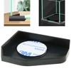 heyous 4PCS Black Plastic Fish Tank Corner Protector Aquarium Glass