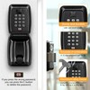 ROEOWENE Key Safe with Number Code Exterior Black Large Key
