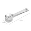 Tea Bag Squeezer Set: 2 Pcs Stainless Steel Tea Spoon