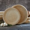 Santa Barbara Design Studio Wood Serving Bowl, Hand Carved Paulownia