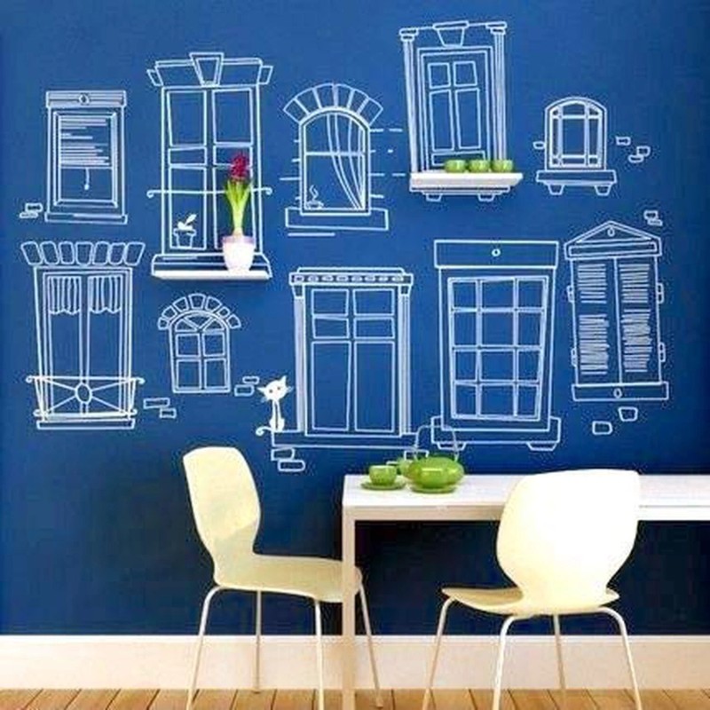 Rainbow Chalk Markers Limited Chalkboard Blackboard Paint - Brush on