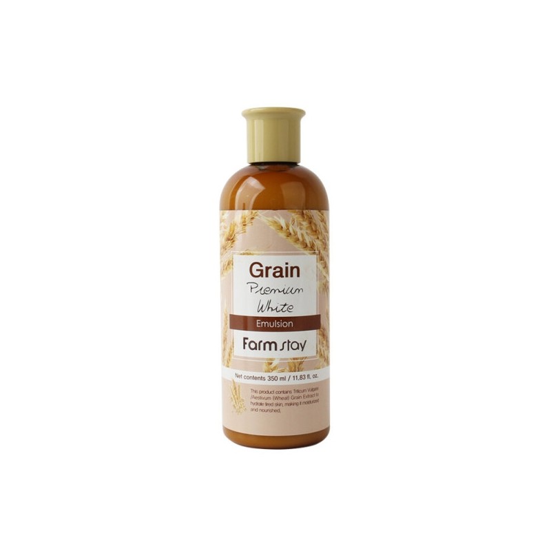 Farmstay Grain Premium White Emulsion 350ml / 팜스테이 그레인 프리미엄