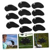 Outanaya 11pcs Neoprene Golf Club Head Covers Durable Protective Headcovers