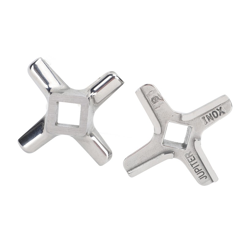 2PCS Meat Grinder Blade Knife Cutter Stainless Steel Easy Replacement