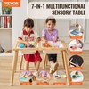 Kids Sensory Table & Chair Set Sand Water Play Table