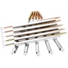 Otoolling 10 Pcs 7'' Gutter Screws with Square Metal Ferrule