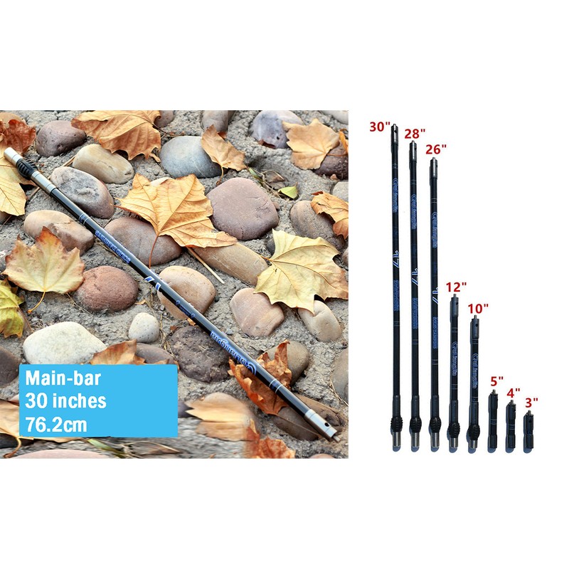 Archery Balance Bar Bow Stabilizer Rod Stabilizer Extension Pole System
