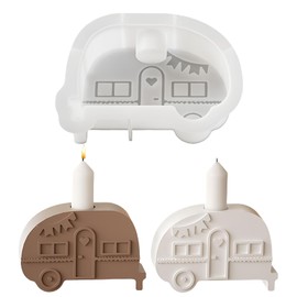 YUZHEDM 3d Silikonform Kerzen Silikonformen Silikonform Kann Kerzenformen zum Gießen zur Herstellung Kerzenformen von Kerzen Aromatherapie Seife Süßigkeiten Desserts und Verwendet Werden