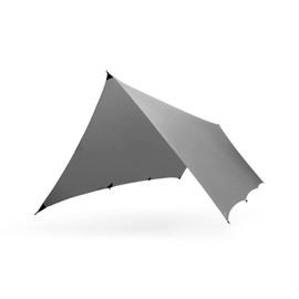 KAMMOK Kuhli | Versatile Weather Shelter, (Waterproof, Durable, Portable, Camping Tarp, Hammock Tarp, Rain Cover), Granite Gray