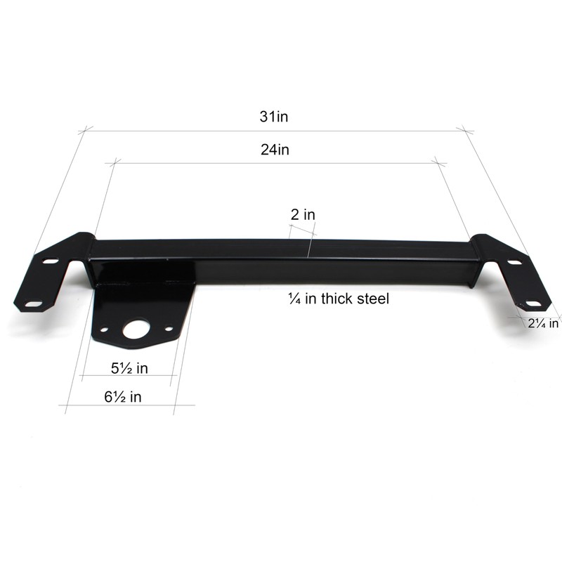 HICHANGE Steering Gear Box Stabilizer fits Dodge Ram 1500 2500