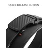 SKiporty Mens Belt Leather with Automatic Buckle Adjustable Ratchet Belts