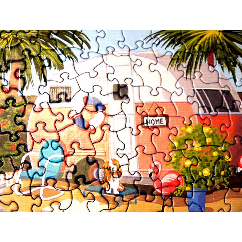 Vintage Trailer Jigsaw Puzzle