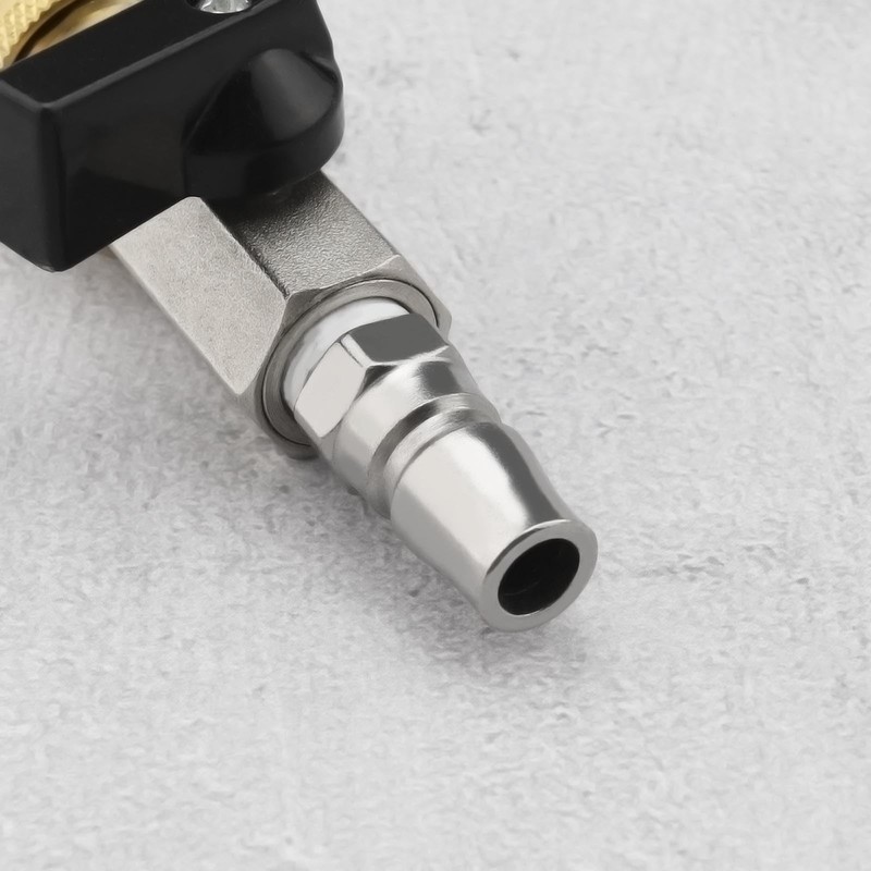 Compressed Air Quick Release Coupling Pneumatic Ball Valve Dosing Valve