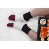 Rainbow Socks - Women's Men's - Sushi Socks Tamago Butterfish