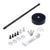 MY MIRONEY 2 Sets Black Pendant Light Fixture Rod with