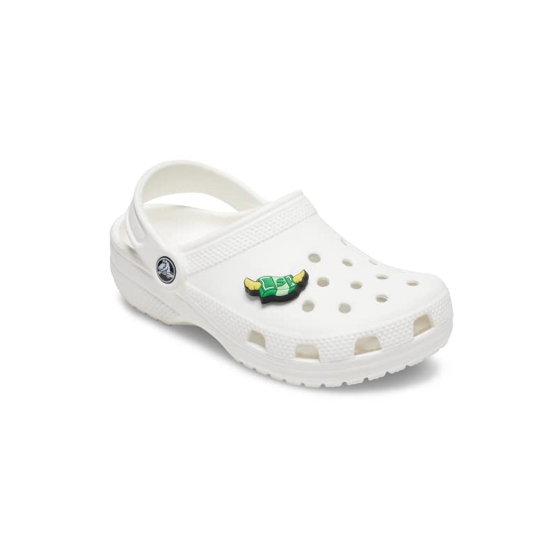 Crocs Trendy Shoe Charms | Jibbitz, Fly Money, One Size