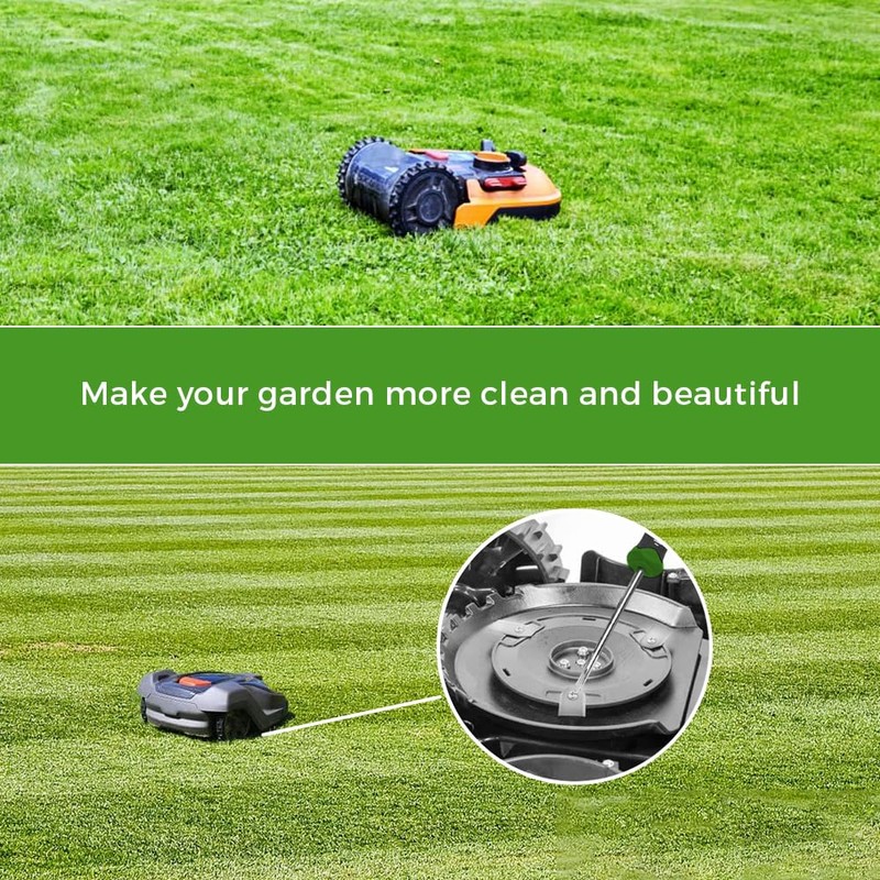 Green Piece Robotic Mower Blades (30 Pack) – Extra Long