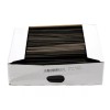 Uline New in box 2000 pcs black 6" plastic twist